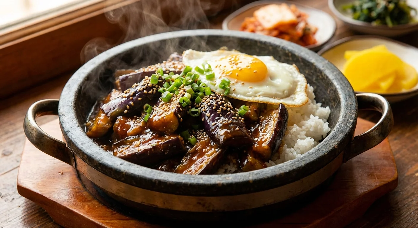 가지덮밥